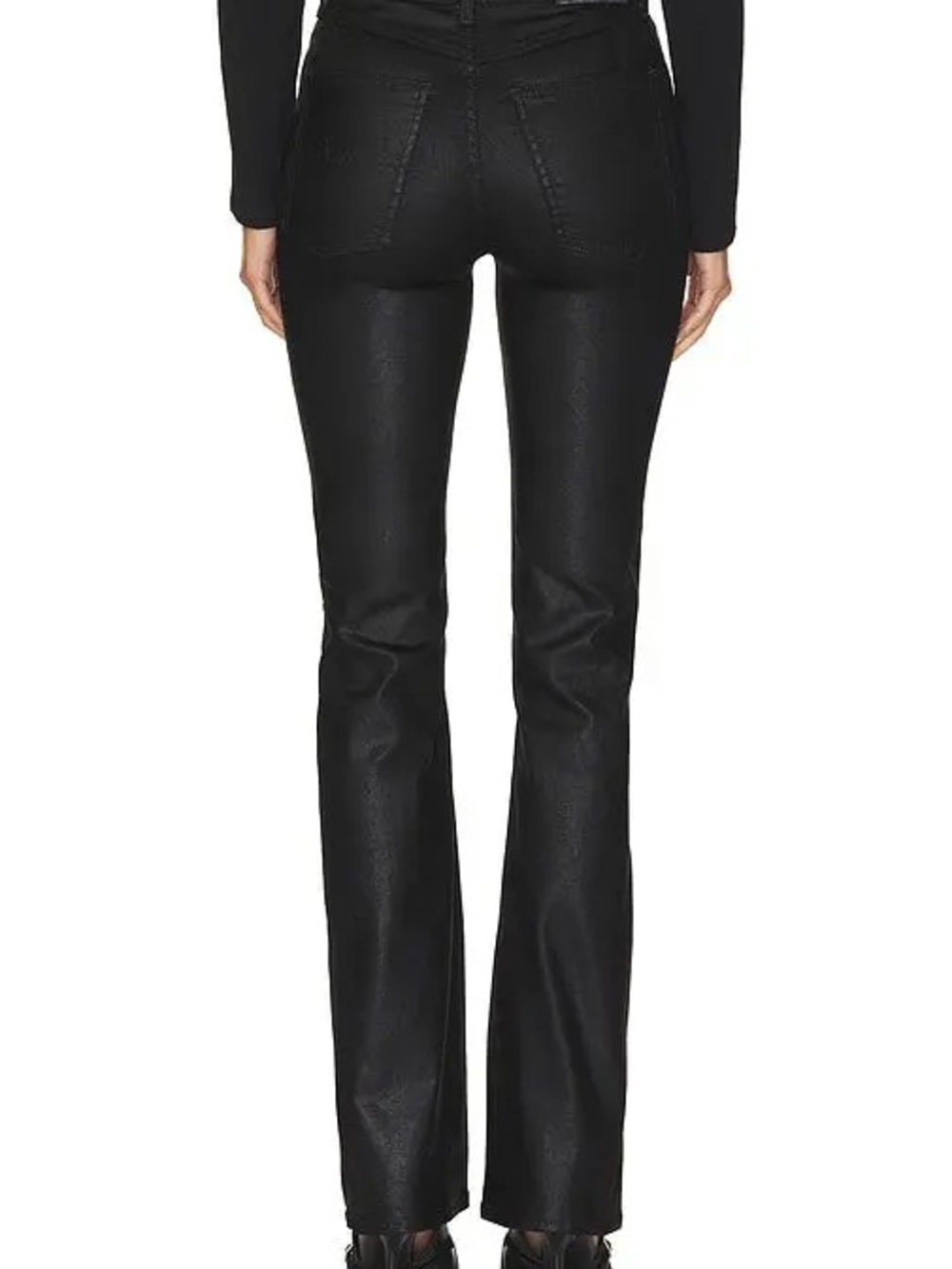 Nwt $128 Free People We The Free Xena Coated Straight Jeans Size 28